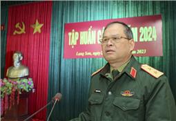 Quân khu khai mạc tập huấn cán bộ năm 2024